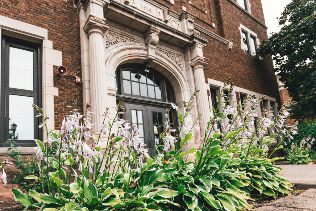 Campus flowers