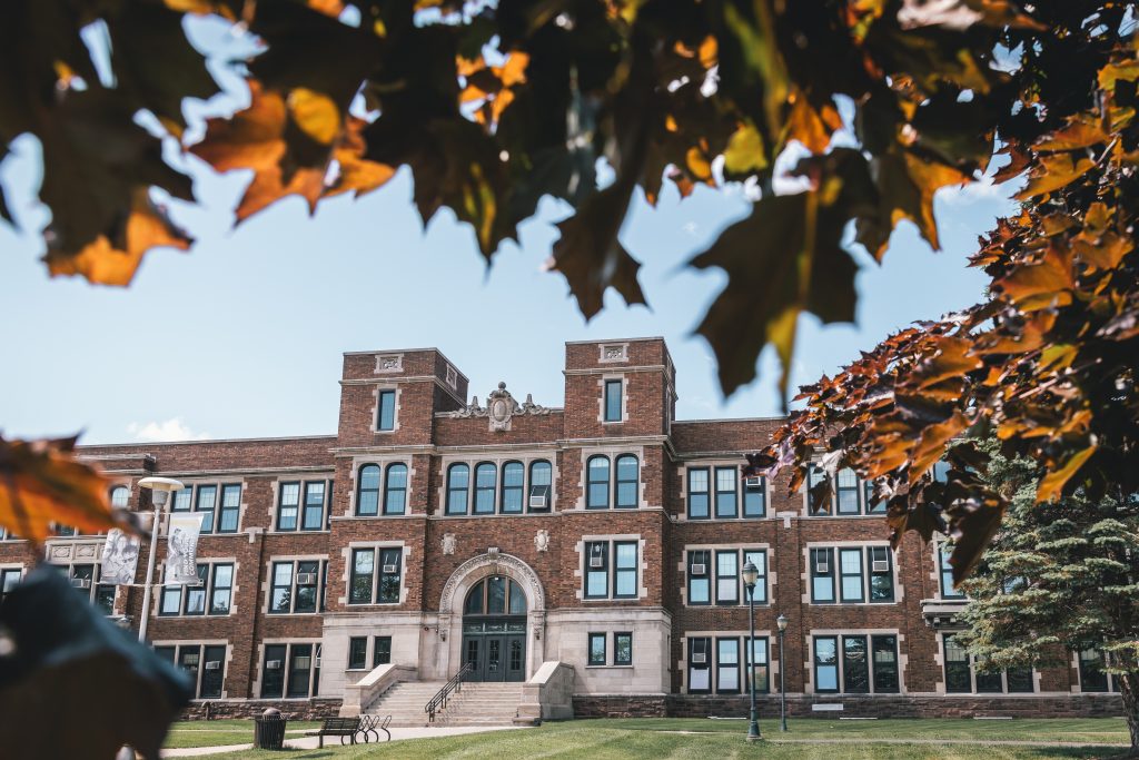 Old Main in the Summer