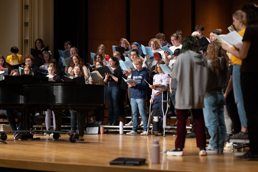 Middle school choir