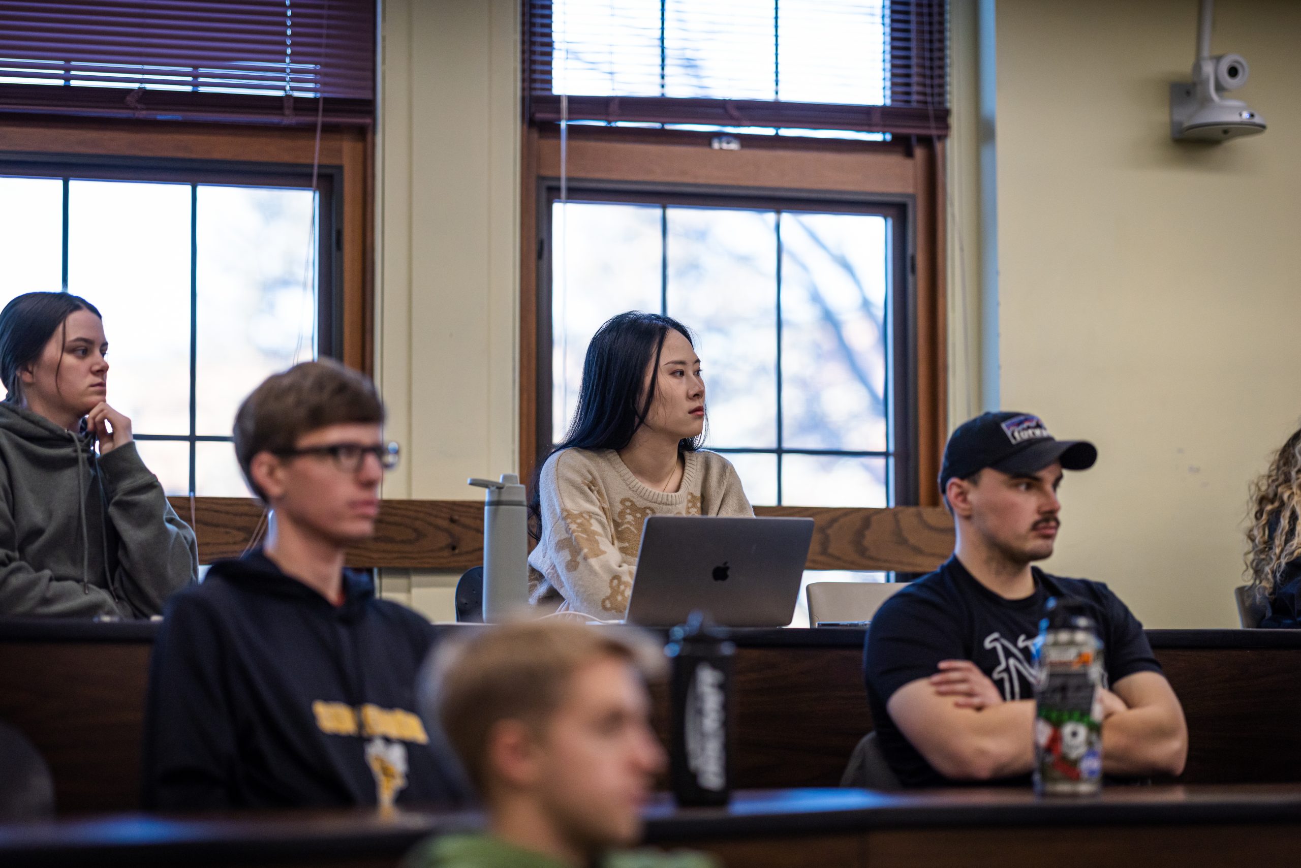 Students sitting in lecture