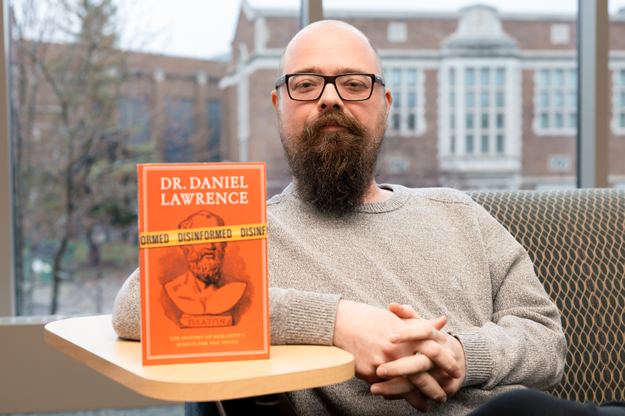 University of Wisconsin-Superior associate professor Daniel Lawrence has recently released a new book. His second published work, “Disinformed: A History of Humanity's Search for the Truth” asks a variety of questions on the ever-present search for truth.
