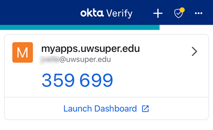 Okta verify random numbers picture