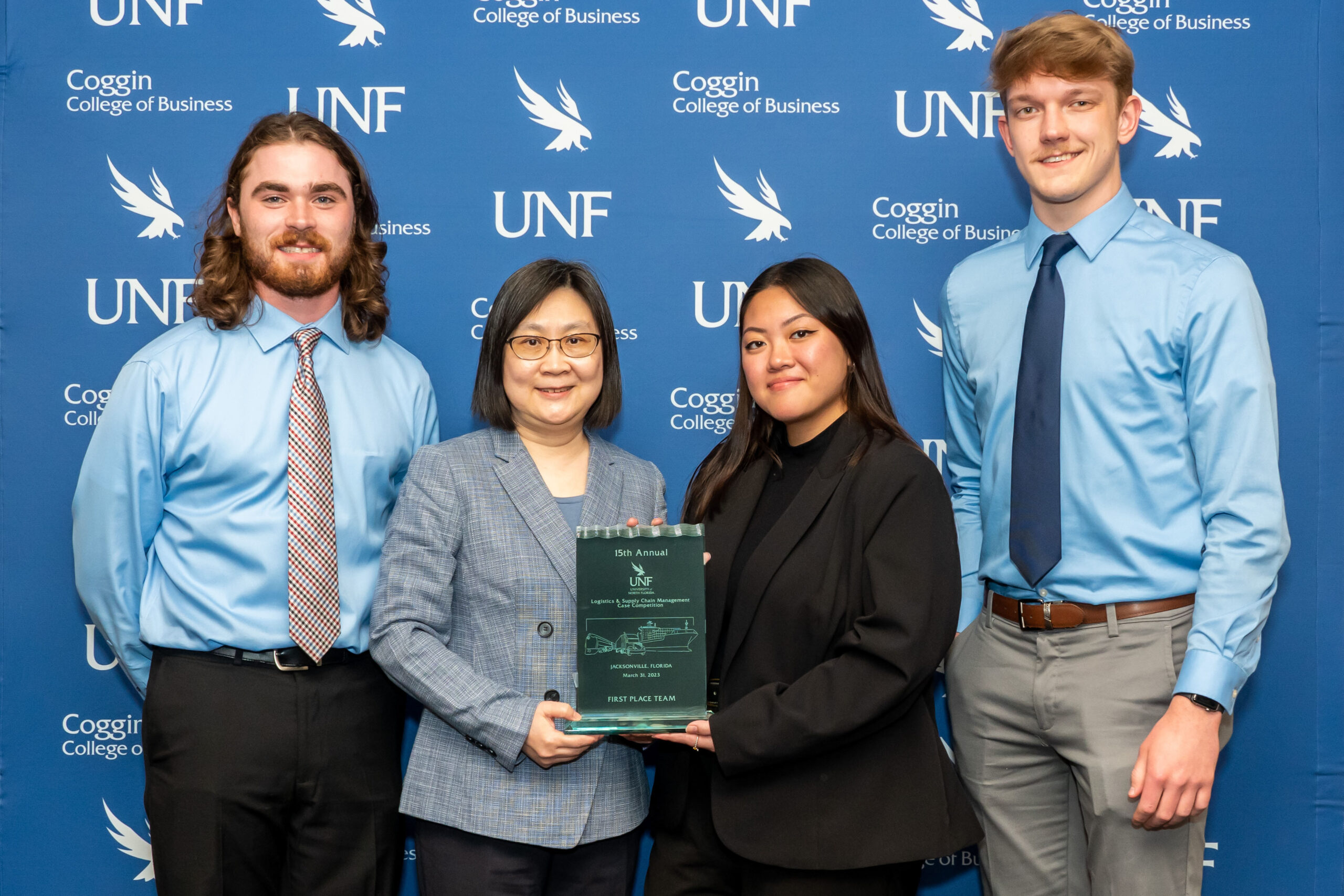 UW-Superior student team wins first place in national logistics and supply chain case competition