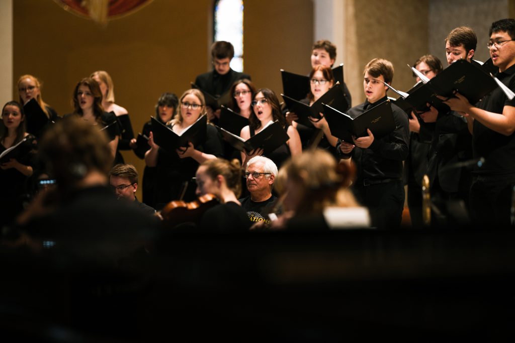 UW-Superior choir performance